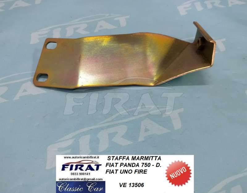 STAFFA MARMITTA FIAT PANDA 750 - UNO FIRE (13506)